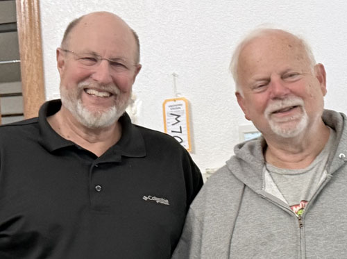 Larry Ganders and Bob Andrews, July 1, 2026