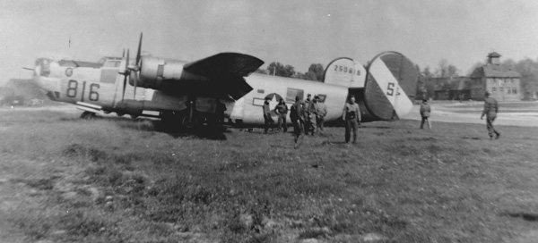 B24 Bomber that brought Stanton Ganders home to the United States B24 Bomber Where Stanton Ganders was likely crew chief