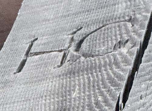Harry Ganders Carving, Discovered 2026