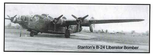B24 Bomber which Stanton Ganders serviced as crew chief B24H 42-94986 III*Special